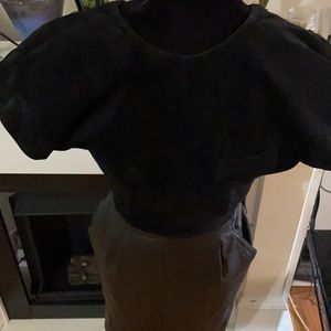 Suede and Leather CUTE dress